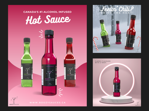 Visual identity, branding, social media graphics, magazine ad