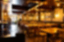 Cozy restaurant dining area with wooden furniture