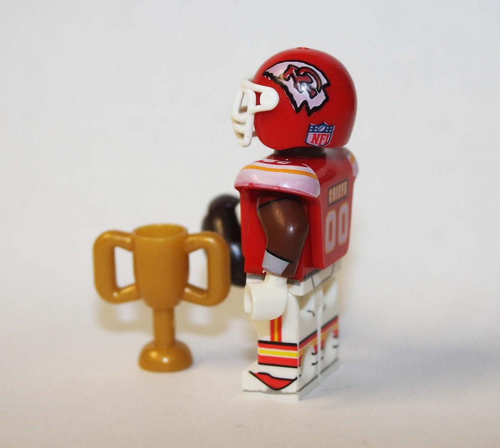 Thumbnail: Kansas City Chiefs  Football NFL Player  Minifigure