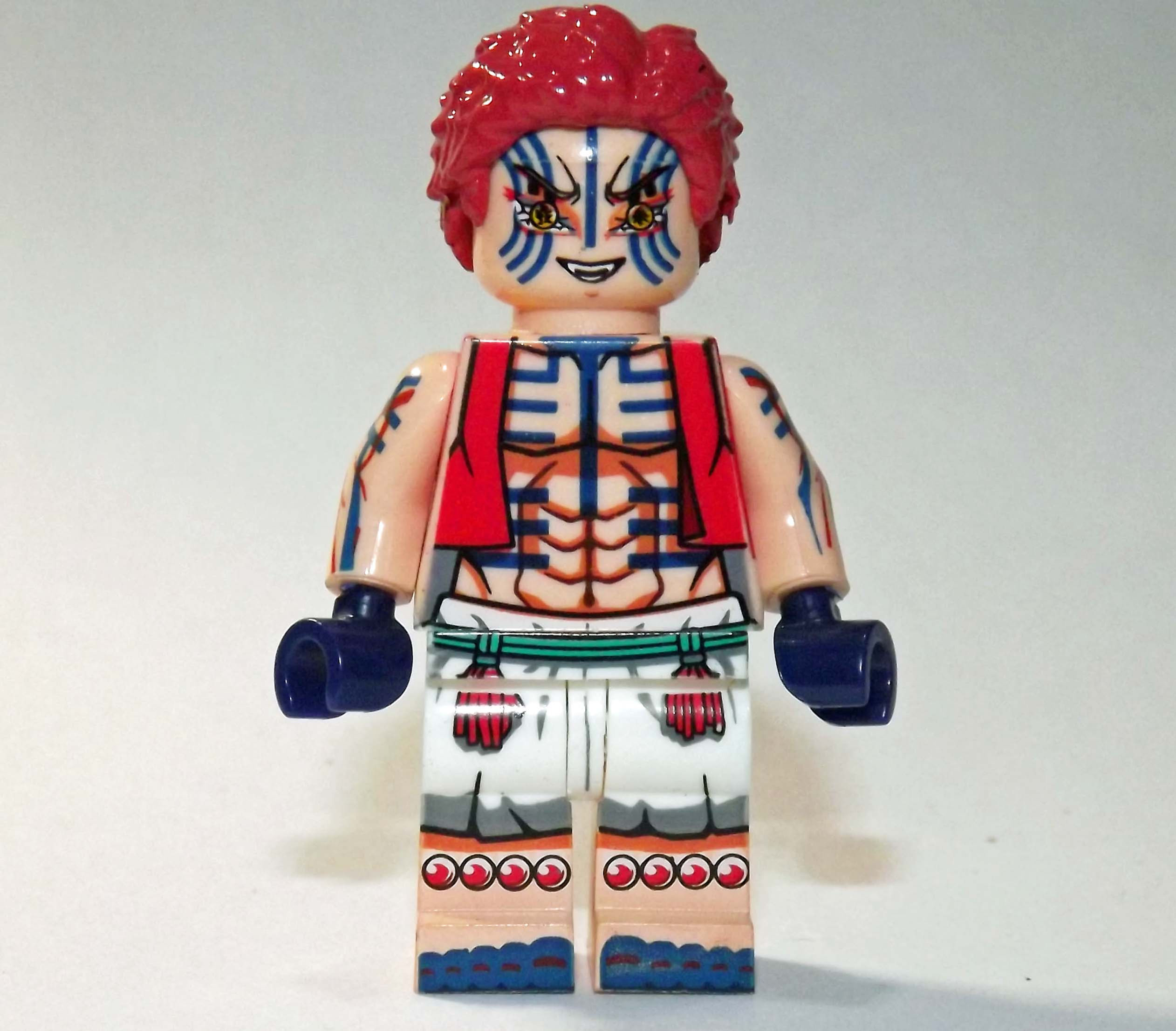 Akaza Demon Slayer Cartoon TV Show Anime Minifigure