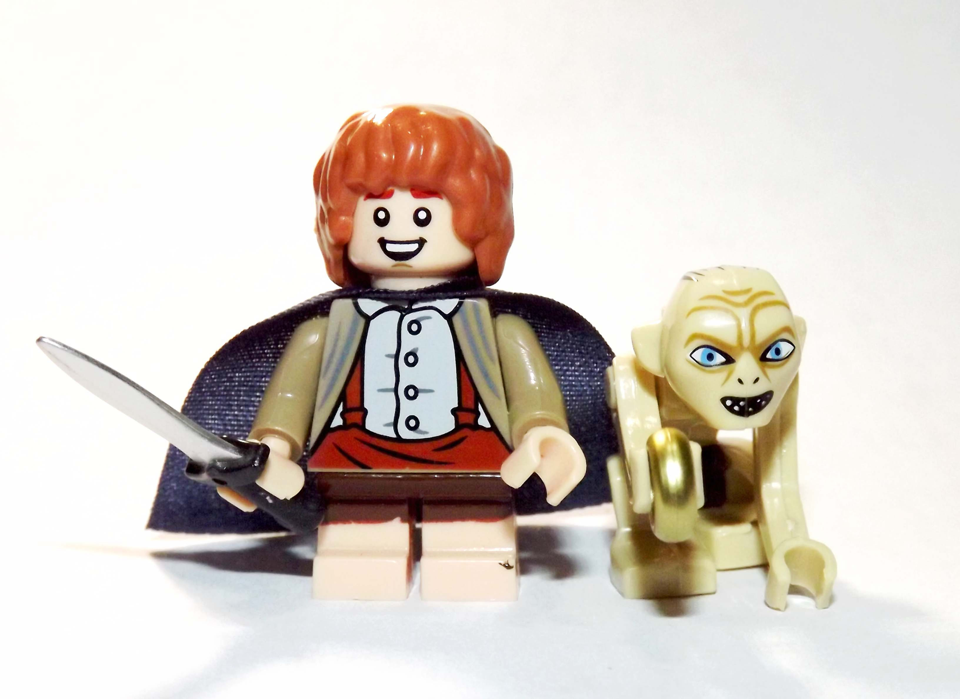 Sam with Gollum LOTR Lord of the Rings Hobbit Minifigure