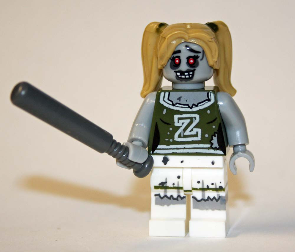 Zombie Cheerleader Horror Movie Minifigure