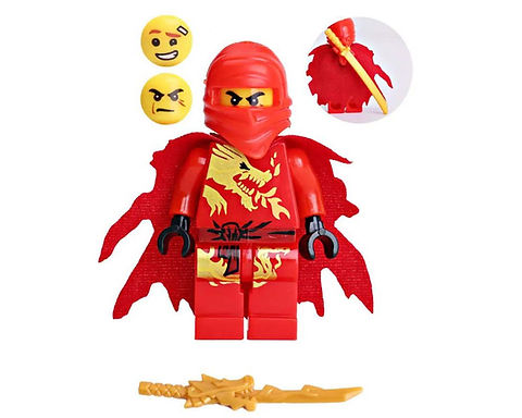 Lego Ninjago Kai All Suits Kai Ninjago DX Dragon Suit Minifigure