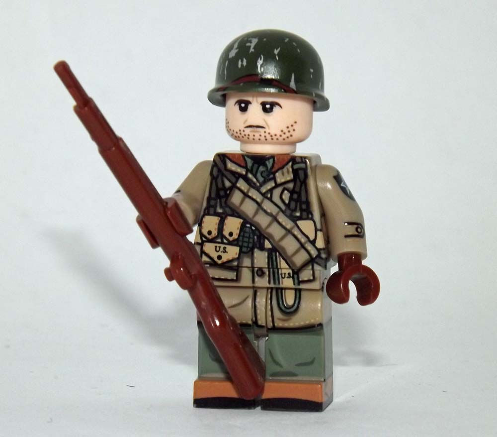 2nd Infantry Division American soldier D Day WW2 Minifigure
