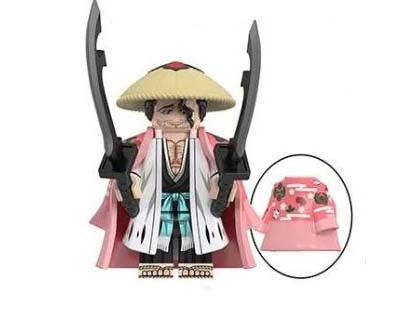 Kyoraku Shunsui Cartoon TV Show Anime Bleach Minifigure