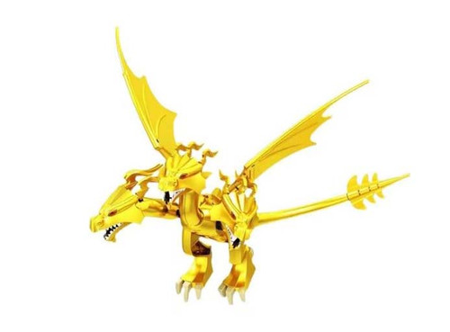 Dragon Three Headed Gold King Ghidorah Godzilla minifigure