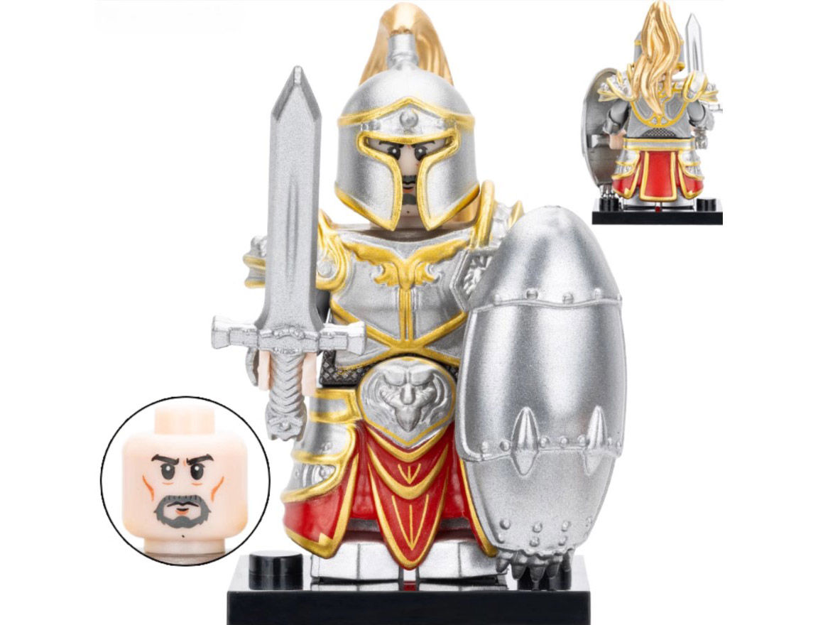 Stormwind Knight Red World of Warcraft WOW  Video  Game Minifigure