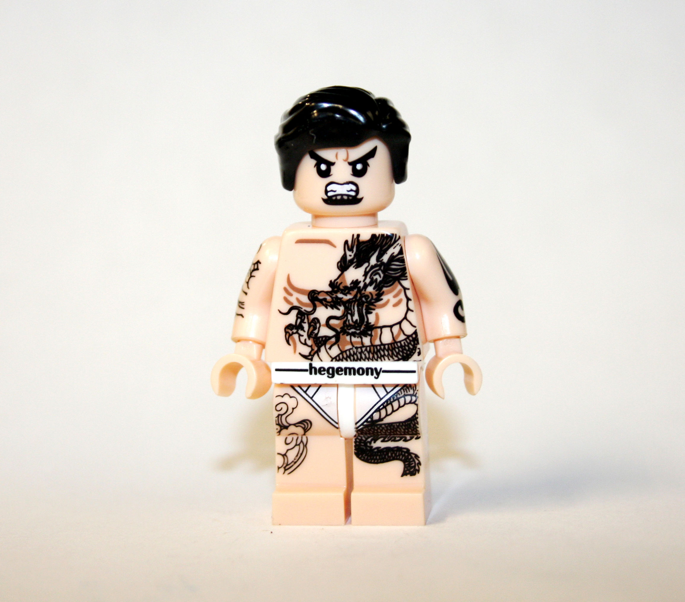 Tattooed Man in Under Wear tattoos tattoo Minifigure