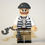 Thumbnail: Prisoner Convict with Scar Minifigure