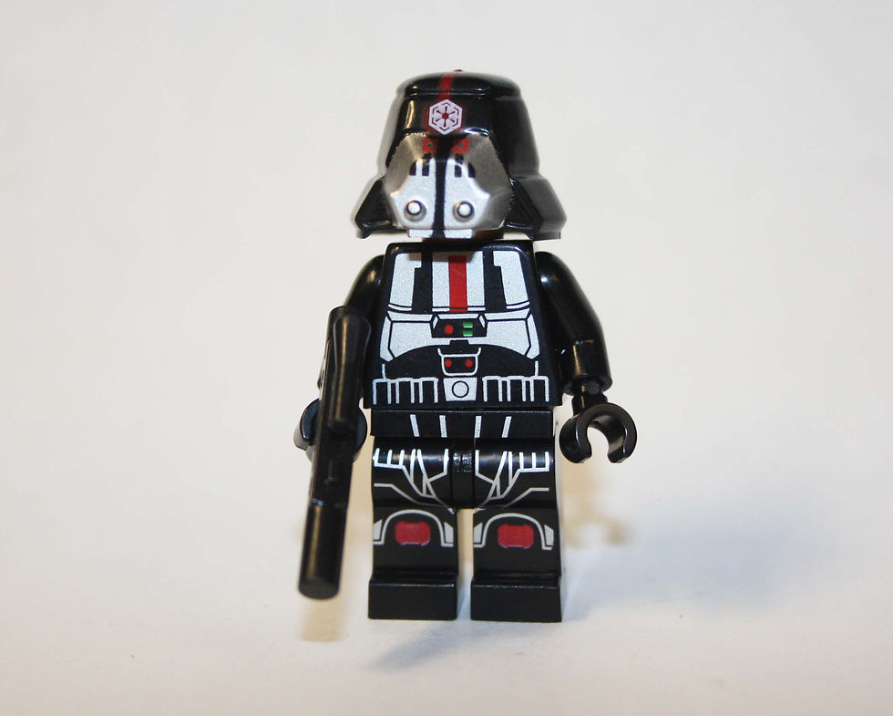 LEGO Star Wars Republic Trooper Minifigure The Old Republic Cheek Lines 75001