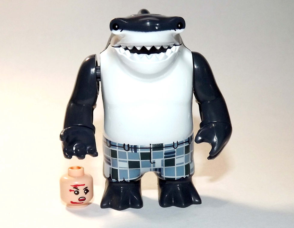 King Shark Hammerhead Big Suicide Squad TV Show Batman Minifigure