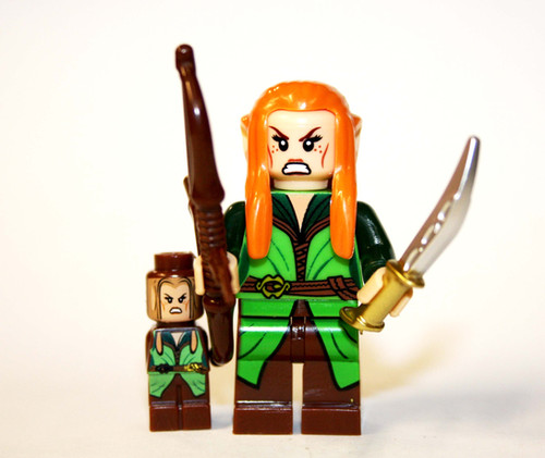 LEGO Tauriel Minifigure The Hobbit Lord of the Rings Mirkwood Elf 79016 lor098