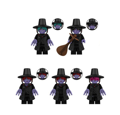 HUNTRIX KPop Demon Hunters Cartoon Minifigure set | minifigureoutlet