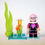 Thumbnail: Female Scuba Diver  girl Minifigure set