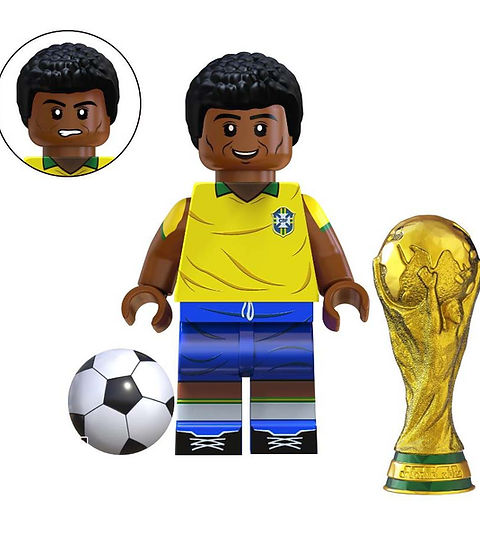 Pele Soccer player World Cup MinifigureP | minifigureoutlet