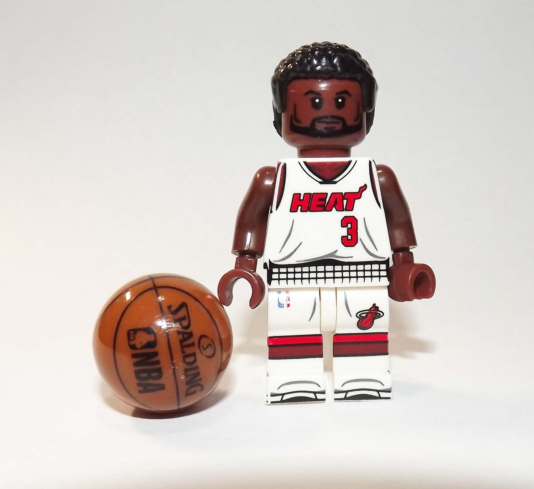 Dwyane Wade Miami Heat #3 NBA Basketball Minifigure