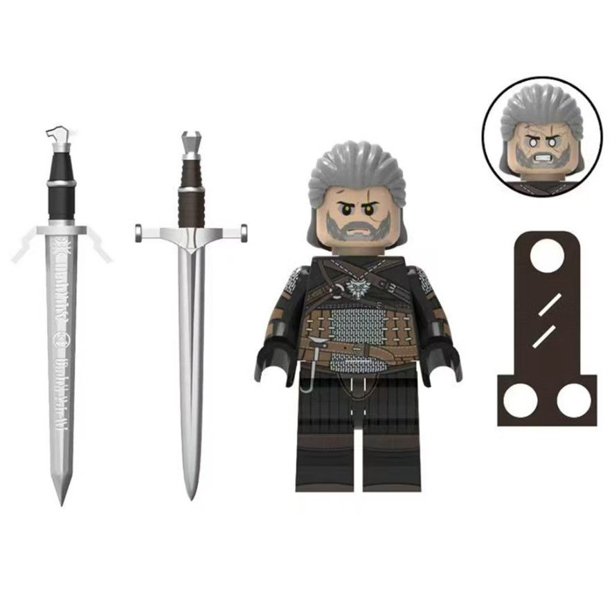 Geralt Rivia The Witcher 3 Minifigure