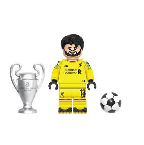 Alisson Becker Brazil Soccer player FIFA World Cup Minifigure