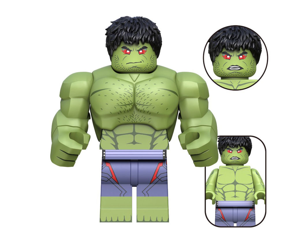 Hulk Green Red Eyes Captain America  Brave New World Minifigure