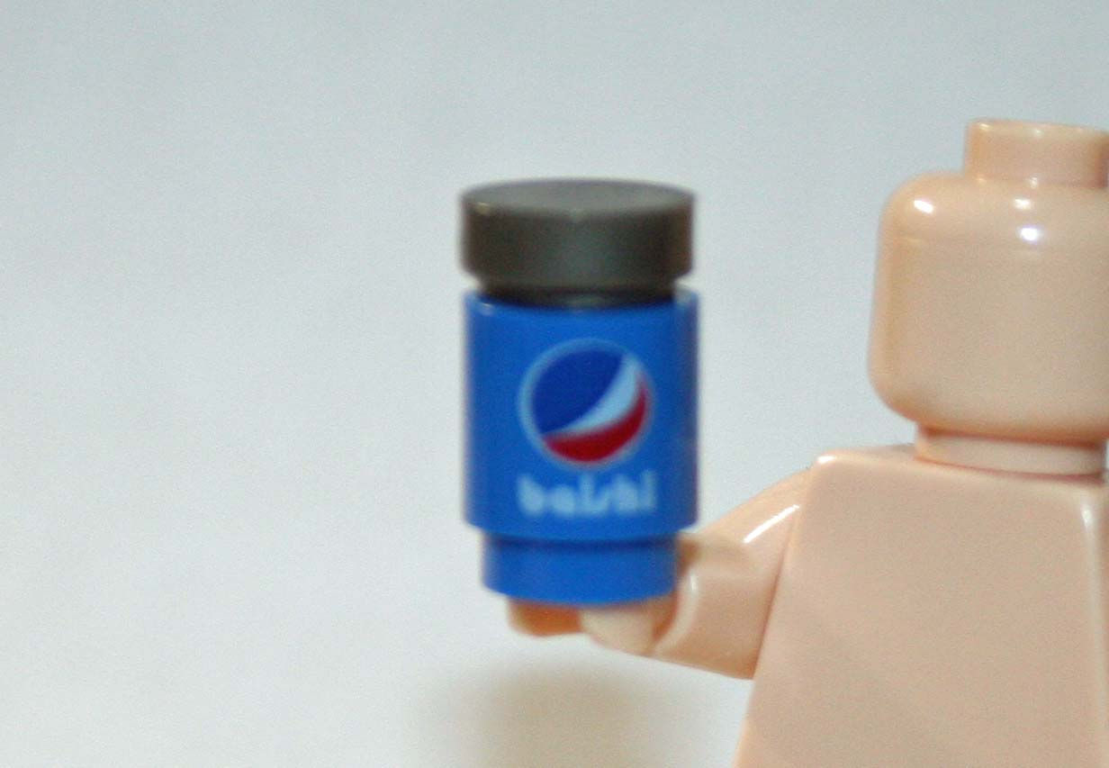 Pepsi Cola Soda Pop Can for minifigures