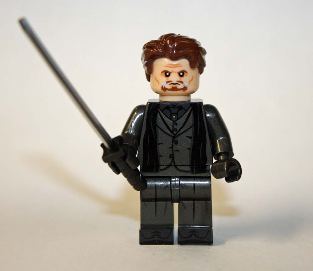 Ra's Al Ghul Grey Green Arrow TV Show Minifigure