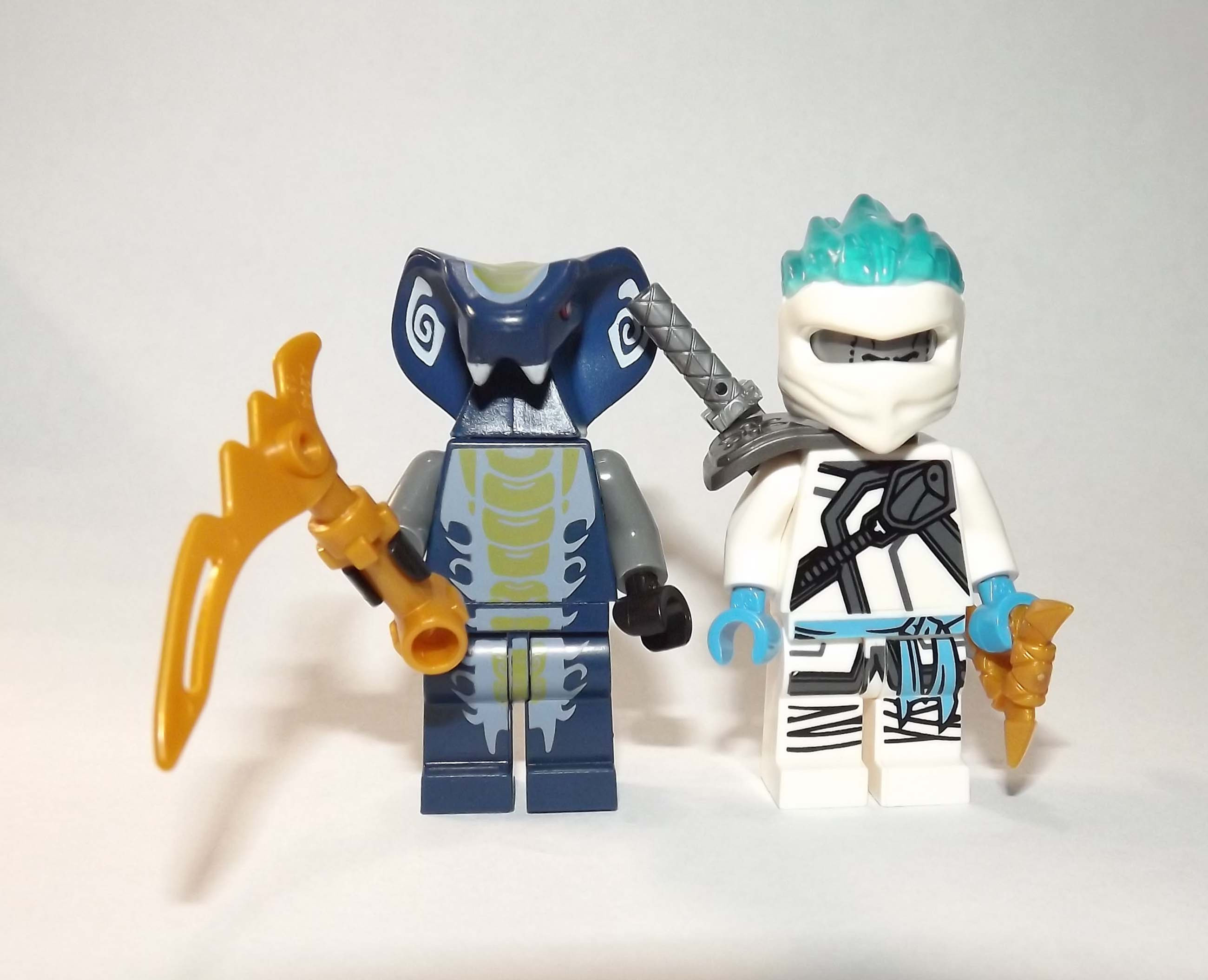 Zane FS and Hypnobrai Ninjago set of 2 Minifigures