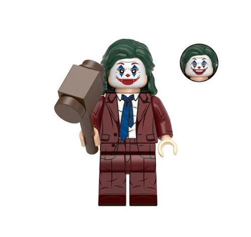 Joker with hammer Joker: Folie à Deux Movie Minifigure