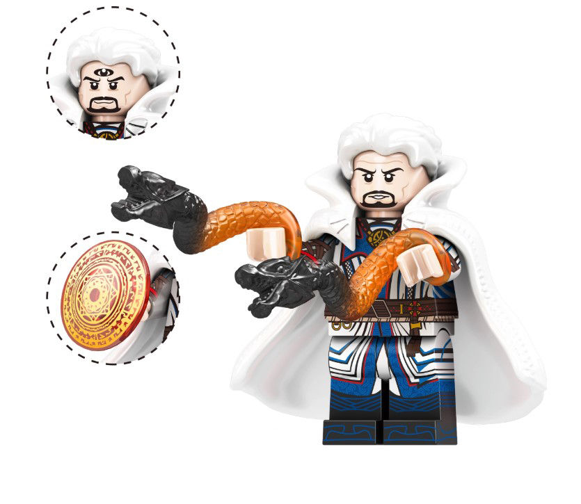 Doctor Strange White Cape Marvel MCU Minifigure