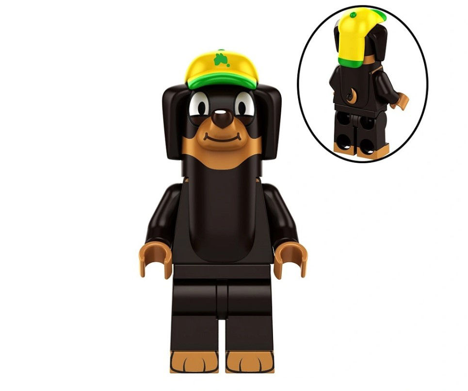 Snickers Bluey cartoon Minifigure