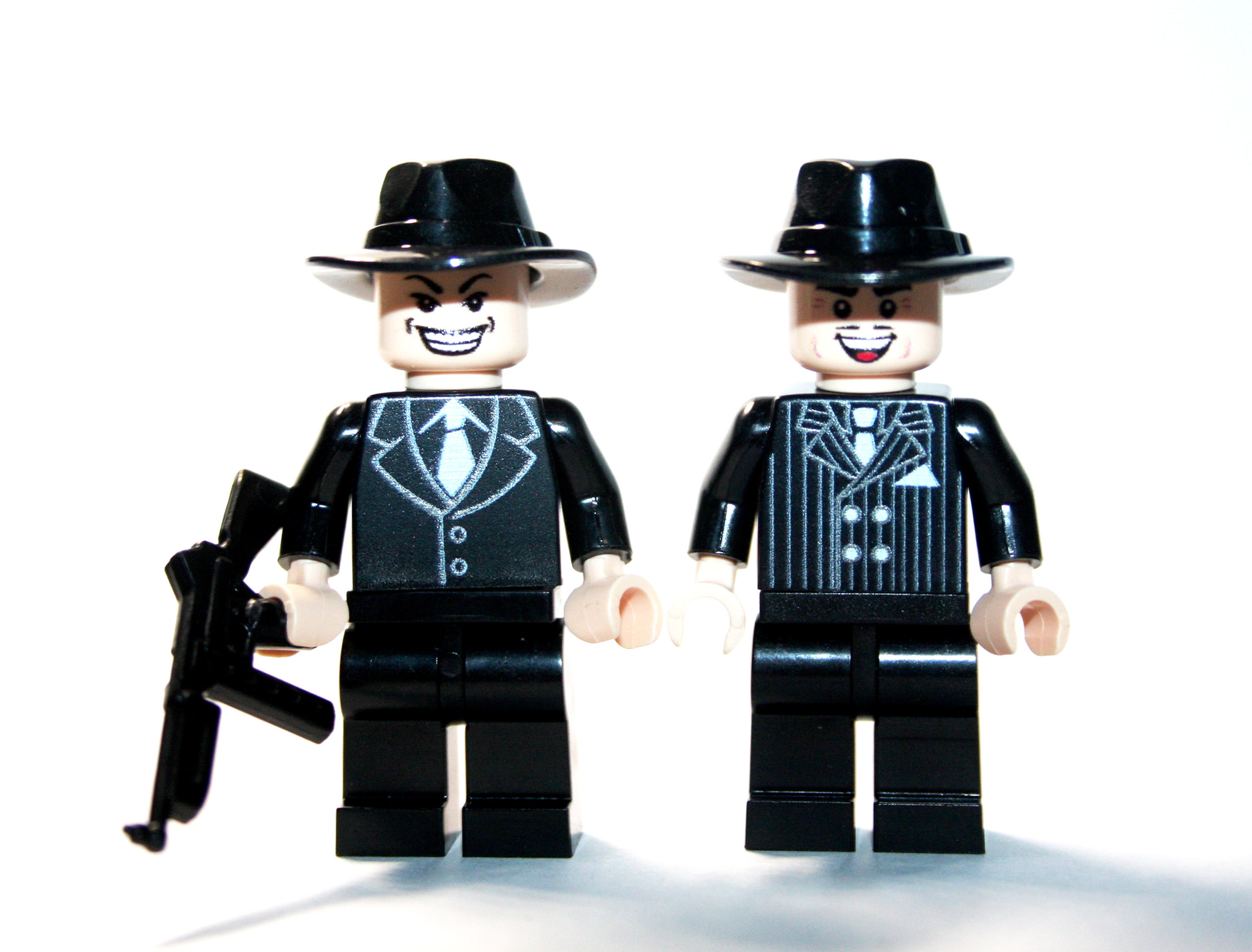 Gangster Mafia Thug set    A   Minifigure