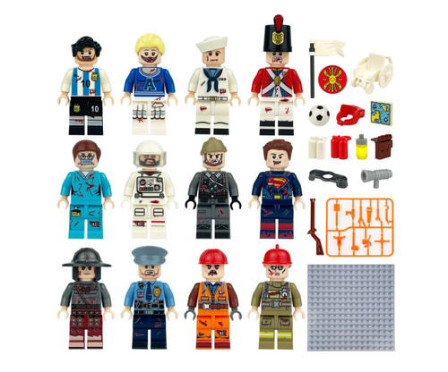 ZOMBIE パーフェクトコレクション LD 美品!! Zombie City Horror Halloween Minifigure set of 12 | minifigureoutlet