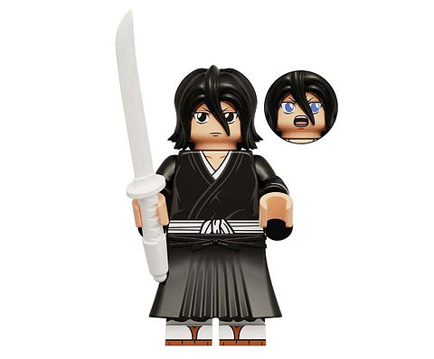 Rukia Kuchiki Cartoon TV Show Anime Bleach Minifigure