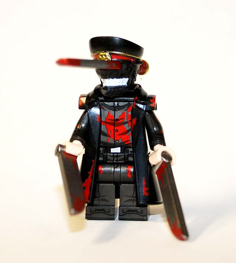Katana Man Chainsaw Man Horror Anime Minifigure | minifigureoutlet