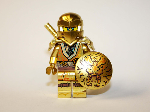 Zane 10th Anniversary Golden Legacy Ninjago Minifigure