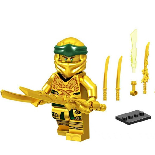 ★★Golding★★ Golden Ninjago Minifigure | minifigureoutlet