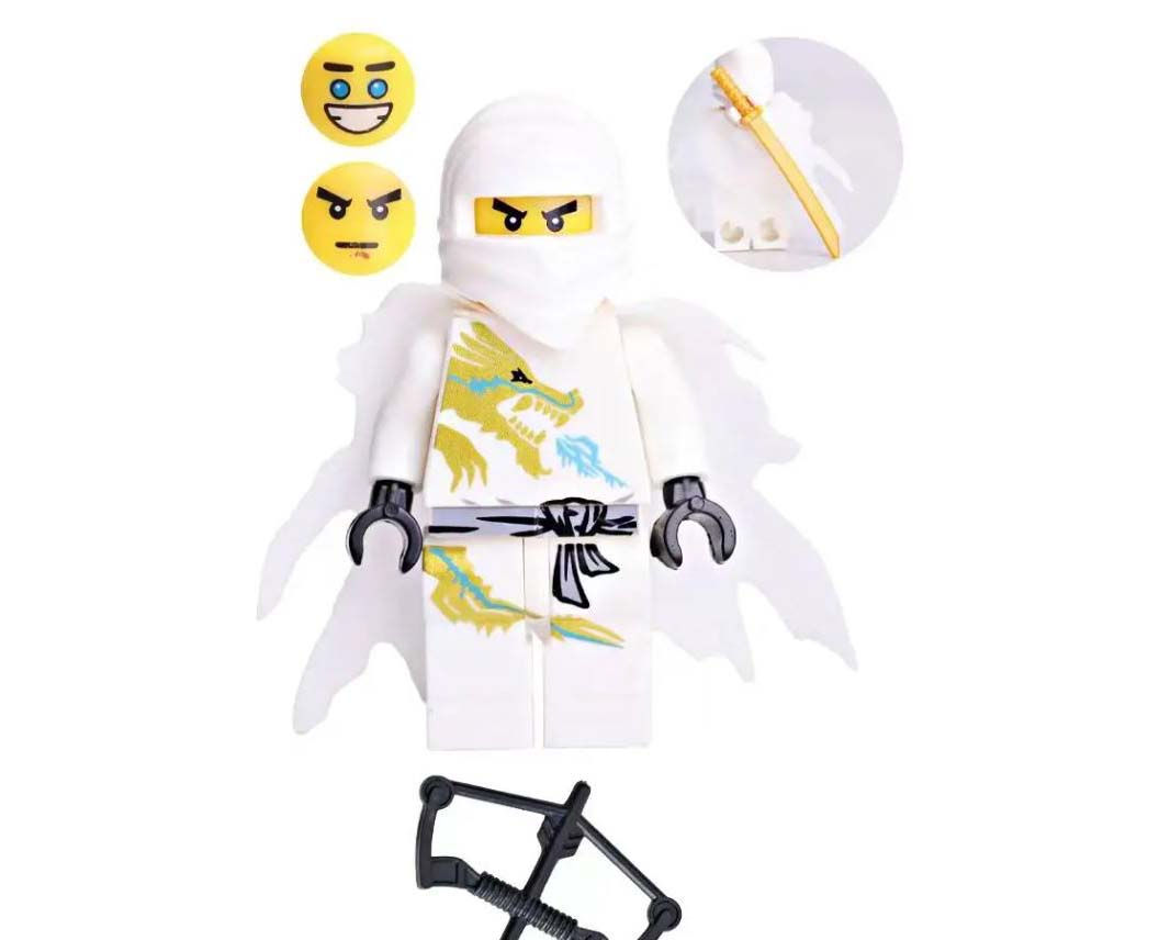 Zane Ninjago DX Dragon Suit  Minifigure