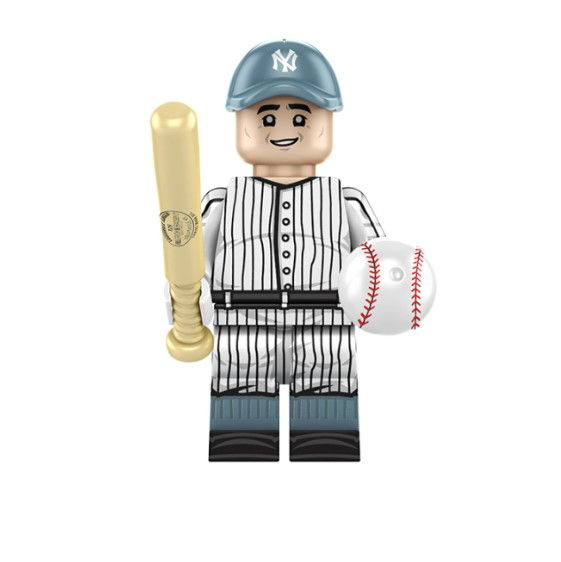Babe Ruth New York Yankees Baseball Player Minifigure