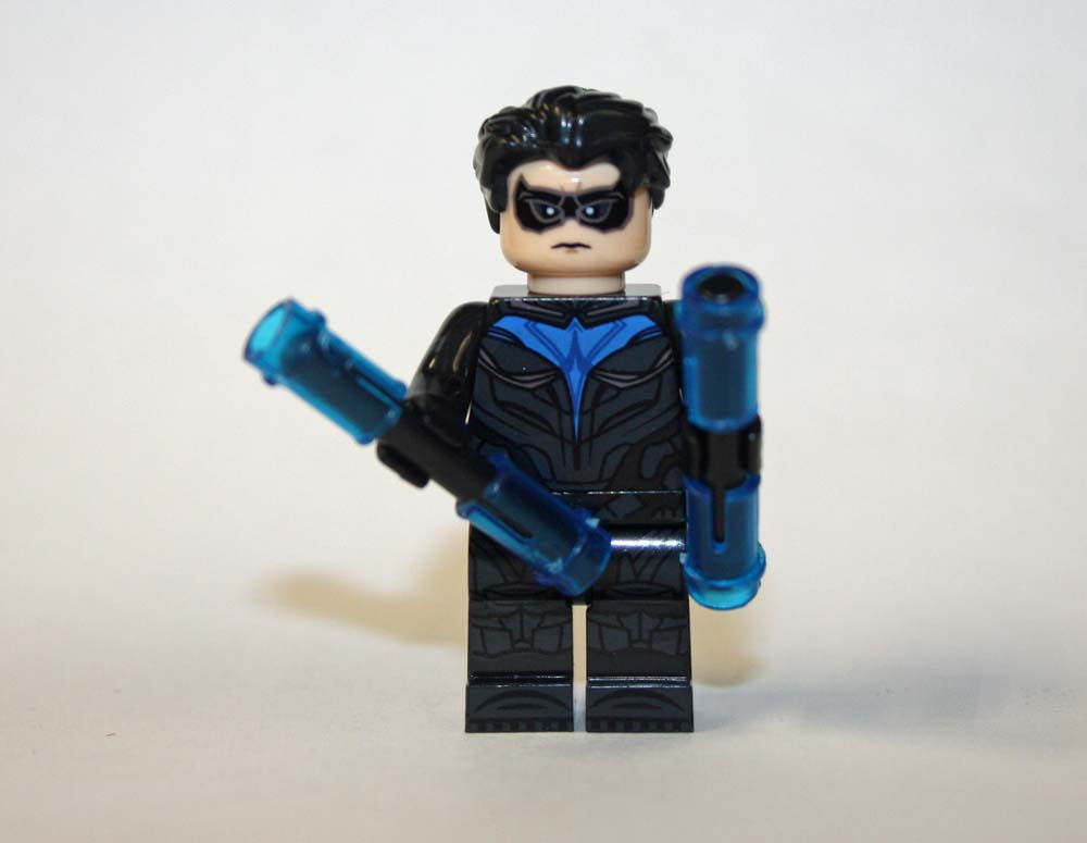 Nightwing Deluxe blue suit Batman Movie TV Minifigure