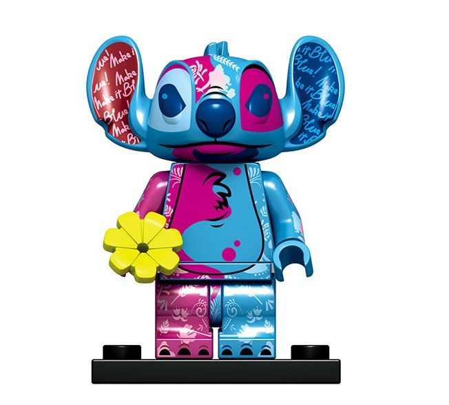 Beauty and the Beast Stitch Crashes Invades Disney cartoon Minifigure