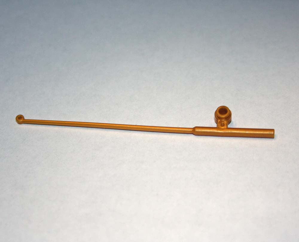 Golden Fishing Rod for minifigure