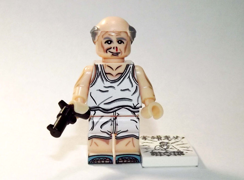 The Beast Kung Fu Hustle Movie black outift Minifigure