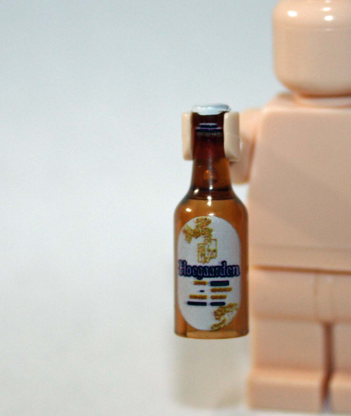 German beer Hoegaarden Alcohol bottle for minifigures