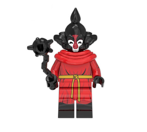 Killer Klowns from Outer Space Horror Clown Black Red Minifigure