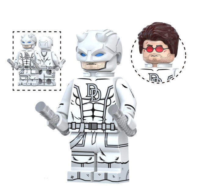 Daredevil White Born Again Season 2 Minifigure