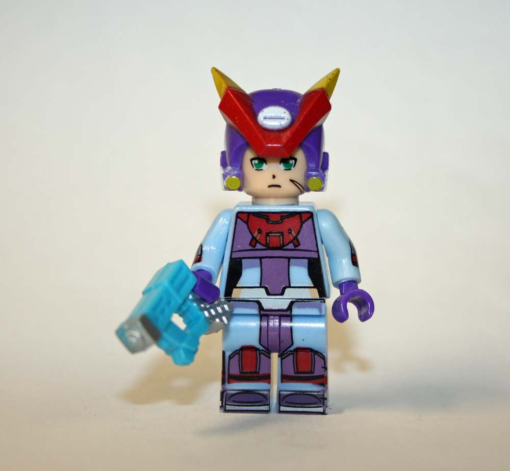 Mega Man ZX Advent Video Game Cartoon Minifigure