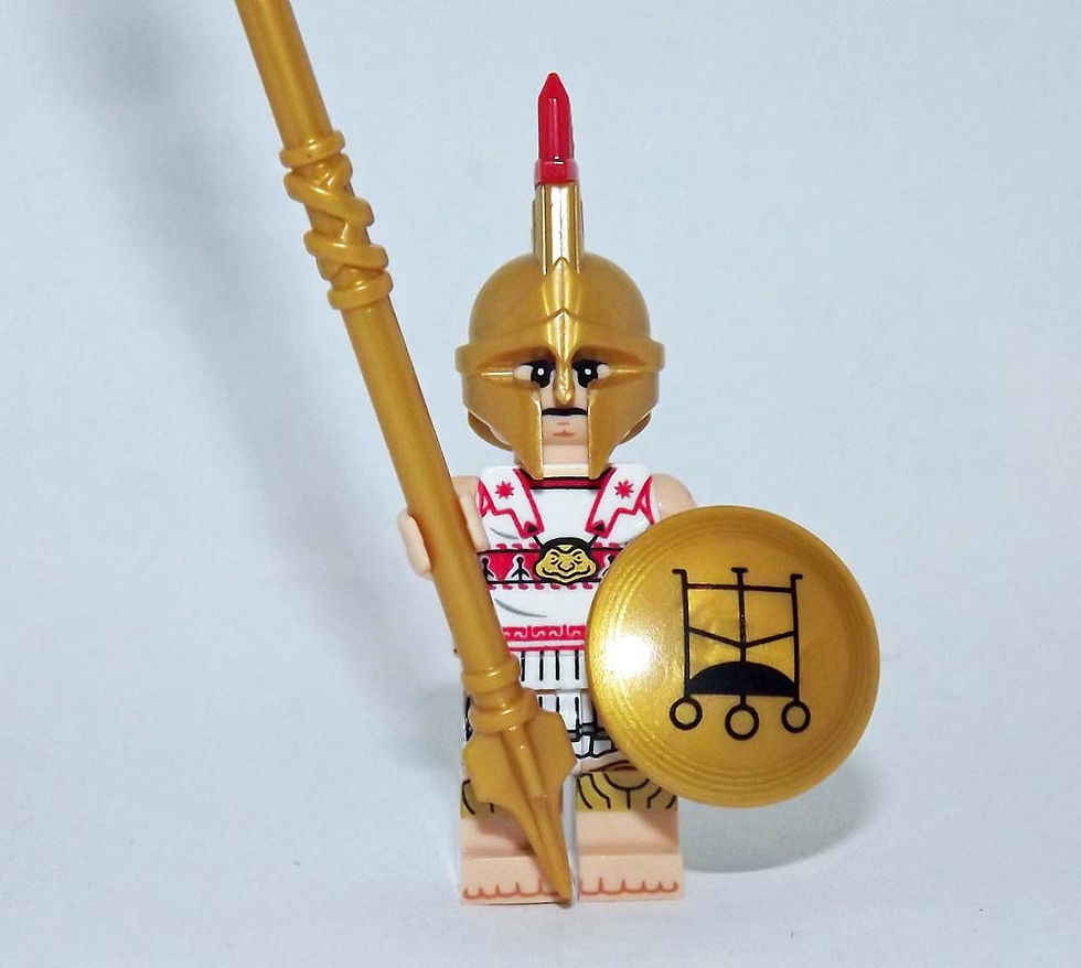 Greek Hoplite Spartan 300 Soldier Minifigure