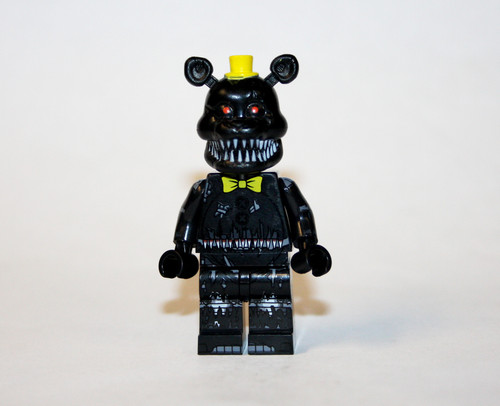 Nightmare Black Five Nights at Freddy Halloween Horror Minifigure