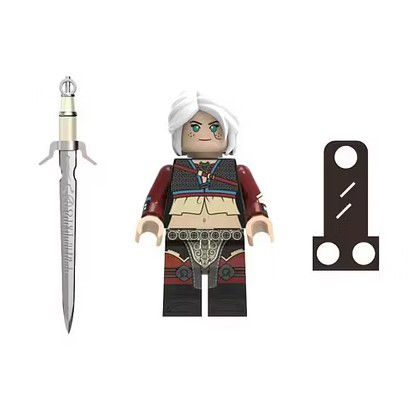 Ciri Merigold The Witcher 3 V2 Minifigure