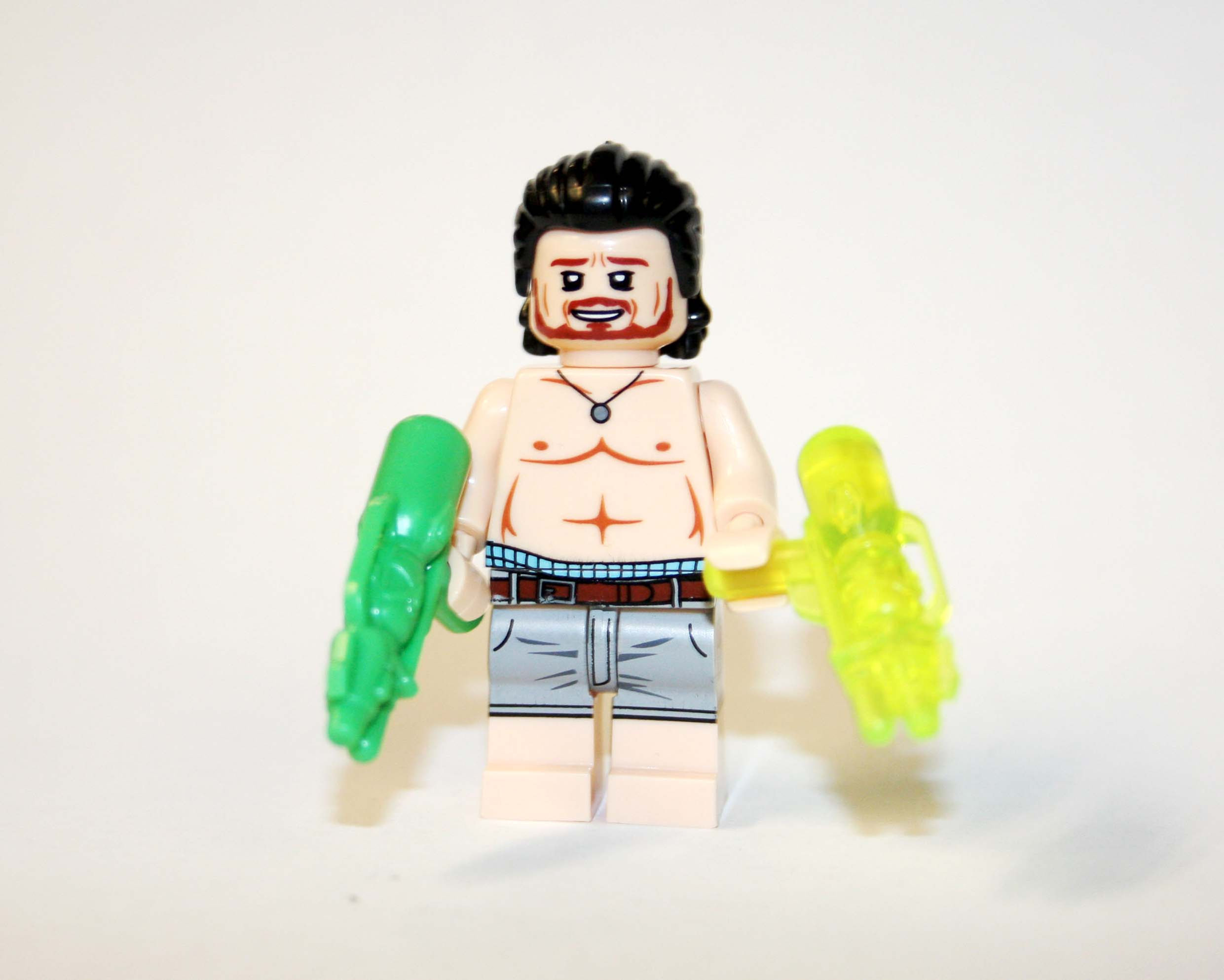 Leonardo DiCaprio Actor with Squirt Guns Minifigure