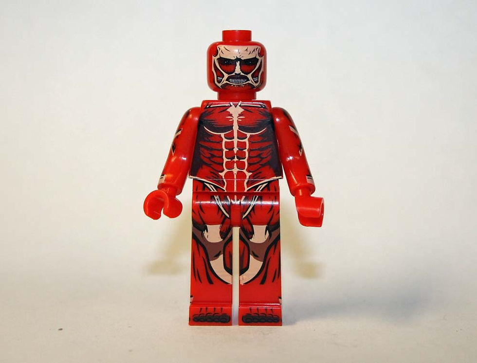 Attack on Titan Super Giant Anime Japanese Cartoon Minifigure